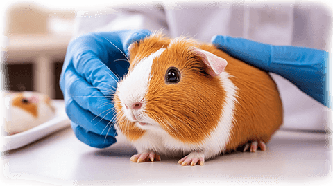guinea pig vet visit